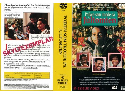 Pojken Som Trodde på Jultomten  Inst,  VHS